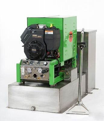 New truck mount carpet+tile cleaning machine equipment 