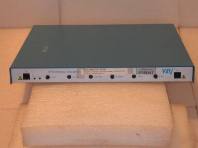 Spirent model xps wireline simulator tested & working