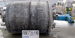 Used: reactor, 2000 gallon, 304 stainless steel, vertic