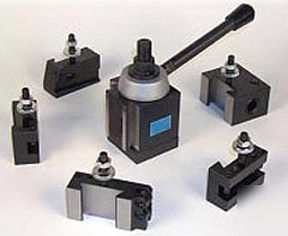 Wedge tool posts set for lathes 13 - 18 in