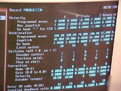 Precision x-y positioning system/semiconductor stepper