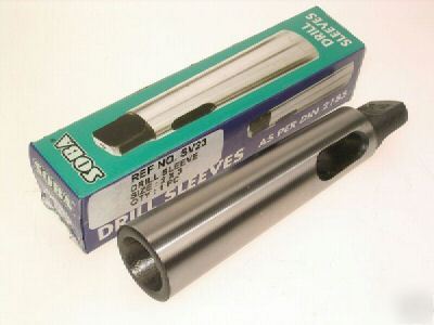 Set of 3 morse taper sleeves 1MT 2MT 3MT inc postage 