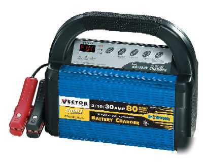 2/10/30 amp charge rate with 80 amp engine start 12 v