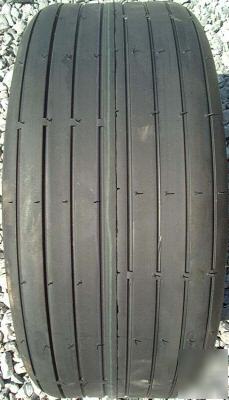 2) 16/6.50X8 ribbed tread hay tedder / lawn mower tires