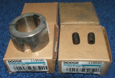 New lot of 4 dodge taperlock 32MM bushings pn 119595