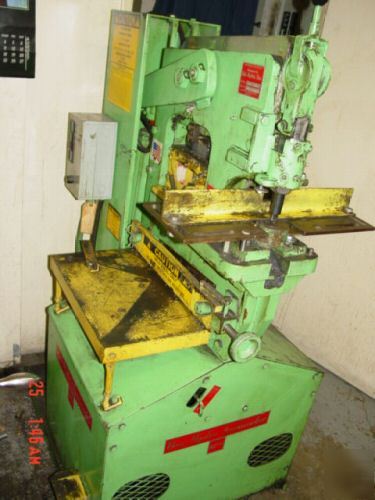 Ironworker punch press metal fabrication bender 