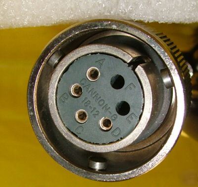 Leybold vacuum turbo pump interface cable 86020-001-3M