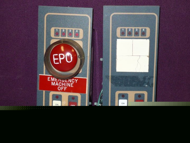 Lot of 2 scp 3103A epo pushbutton emergency button