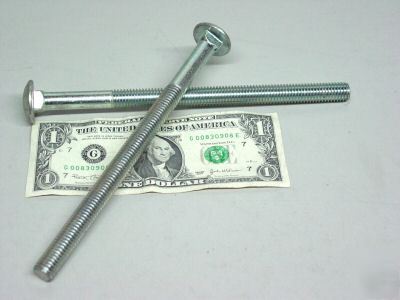 1/2 x 8 carriage bolts uss coarse zinc, qty (2EA)