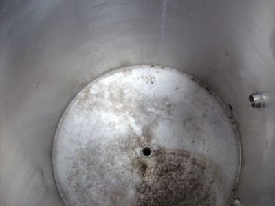 165 gallon 316 stainless steel mixer tank
