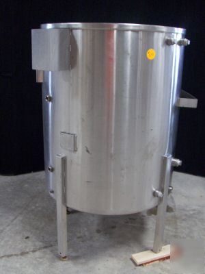 165 gallon 316 stainless steel mixer tank