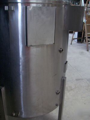 165 gallon 316 stainless steel mixer tank