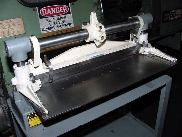 16GA sheet metal shear, diacro 24 factory sta