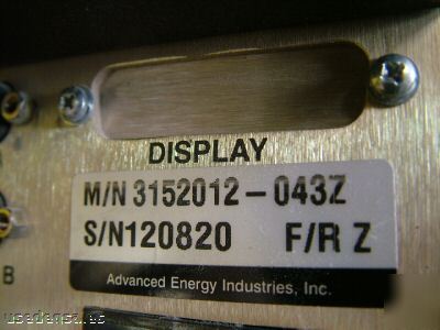Ae advanced energy mdx-10K slave magnetron 3152012-043Z