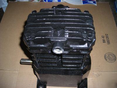Campbell hausfeld 2 cylinder air compressor pump cast 