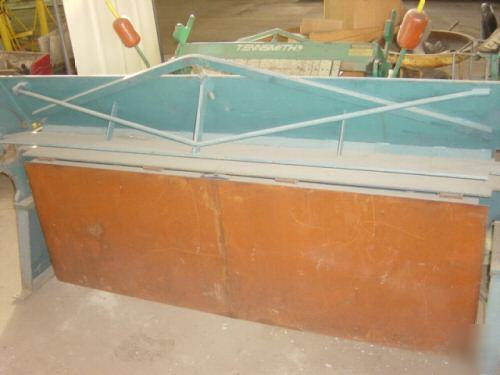 Chicago hand or pan break 8 ft wide 12 gauge capacity