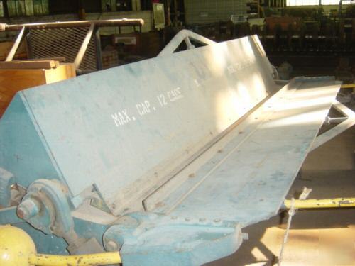 Chicago hand or pan break 8 ft wide 12 gauge capacity