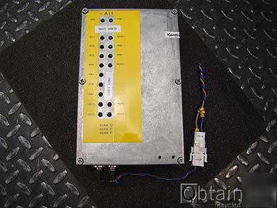 Lambda physik fiber optic box from nova laser 22-plug
