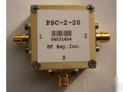 New 20-2000MHZ 2-way power splitter psc-2-20, , sma
