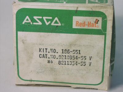 New asco 186551 rebuild repair service kit 