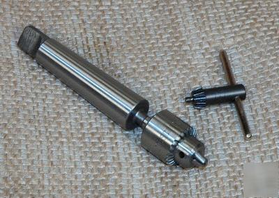 New jacobs no. 0 drill chuck, albrecht shank, new key