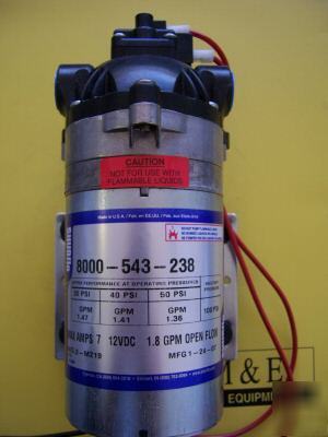 New shurflo diaphragm pump 8000-543-238 