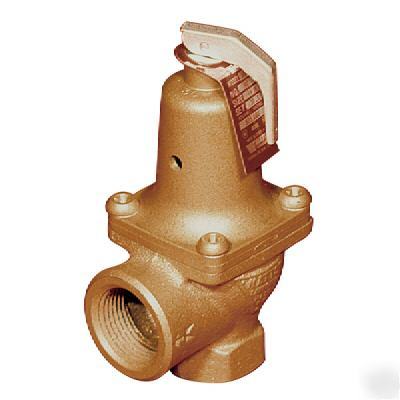 New watts boiler pressure relief valve in box