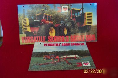 Versatile advertising & promotional binder full of info