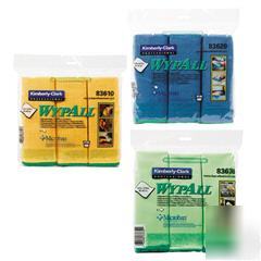 Wypall microfiber cloths + microban gre 24/cs kcc 83630