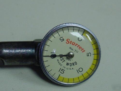 Dial indicator & mag base - starrett 