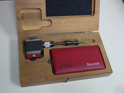 Dial indicator & mag base - starrett 