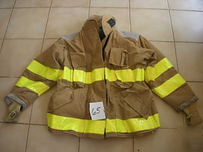 Firefighter coat fireman turnout bunker gear jacket 65