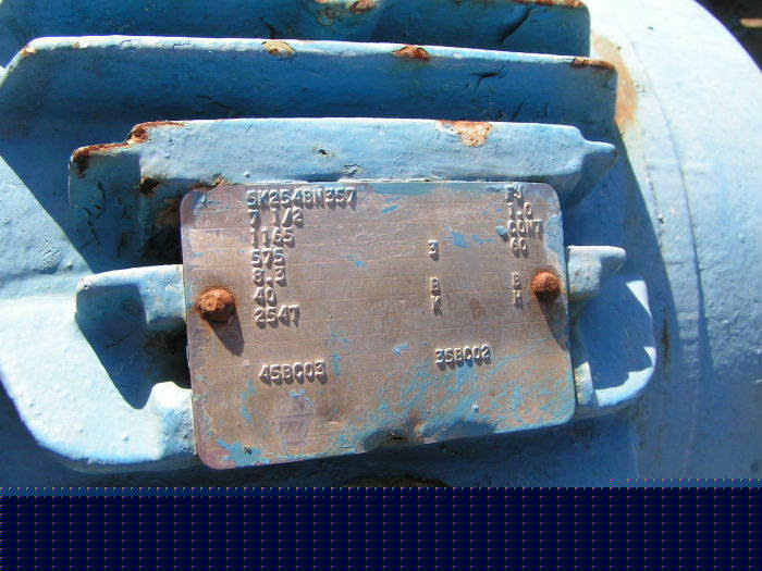 Goulds centrifugal stainless steel mt pump 3X4X12 nj