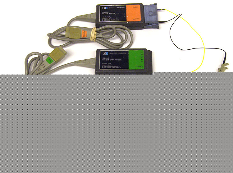Lot hp logic analyzer probe set 10230C 10248A 10231C
