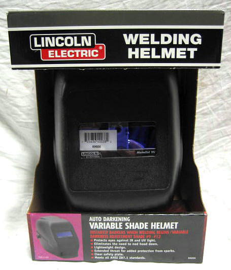 New lincoln ~auto darkening helmet KH606 ~nice ~brand 