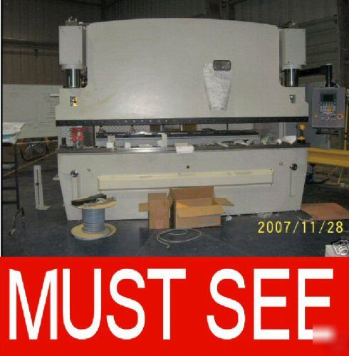 New pinnacle 175 ton x 10â€™ hydraulic press brake