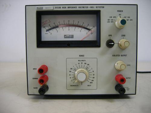 Fluke 845AB null detector / volt meter