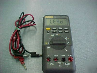 Fluke 87 v true rms multimeter volt meter n reserv