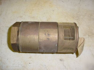 2'' double poppet foot valve unused morrison bros 