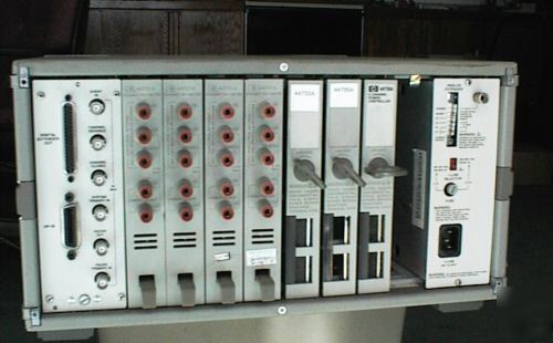 44701A integrating voltmeter 5 1/2 digit plugin 3852A 