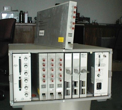 44701A integrating voltmeter 5 1/2 digit plugin 3852A 