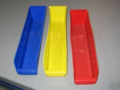8020 shelf bin 17.875 x 4.125 x 4 blue 2588 b