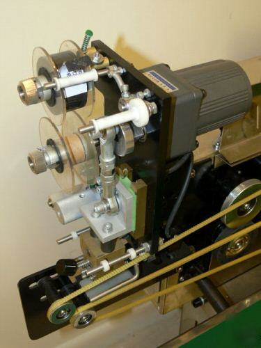 Apolo S1000 horizontal band sealer w/air suction +coder