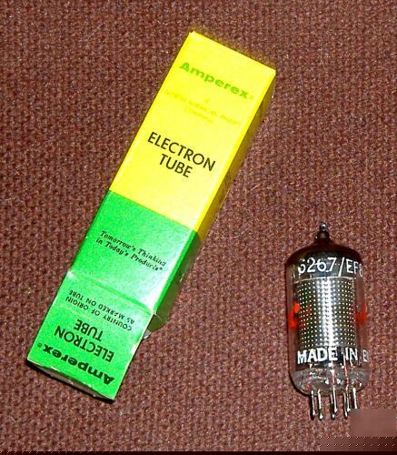 EF86 / 6267 amperex marked pentode nos vacuum tube