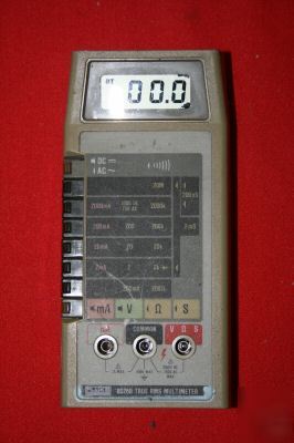 Fluke 8026B true rms handheld digital multimeter exc.