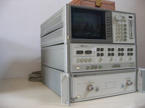 Hp 8510C network analyzer w/ 8515A & 85053B ver kit