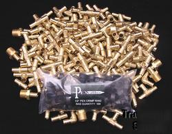 Lot #3 pex fittings for crimp tool plumbing tubing