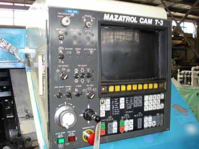 Mazak QT10N atc m/c 3-axis cnc turning & mill machine