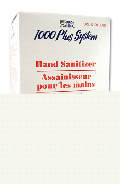 New pro-link hand sanitizer KH433 case of 6 refills 