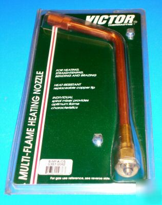 New victor 8-mfa-cs multi flame heating nozzle